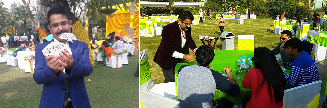Wedding Magician in Agra Jaypee Hotels